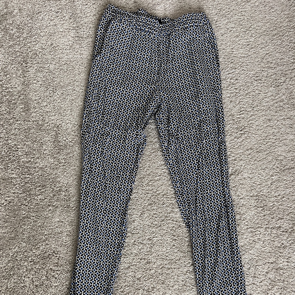 Elastic Waist pattern Pants
